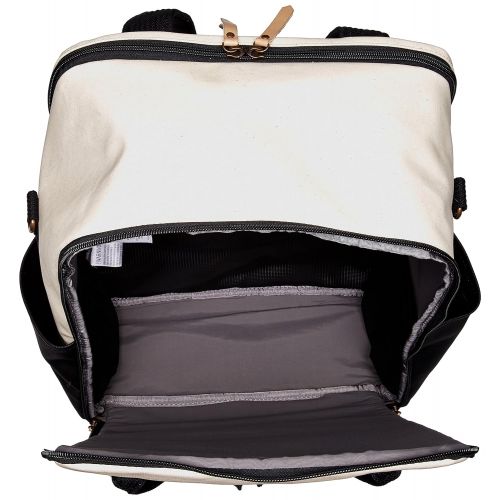  Visit the Petunia Pickle Bottom Store Petunia Pickle Bottom Inter Mix Backpack, Birch/Black