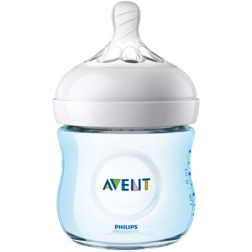 필립스 [아마존베스트]Philips AVENT Philips Avent Natural Baby Bottle Blue Gift Set, SCD206/12