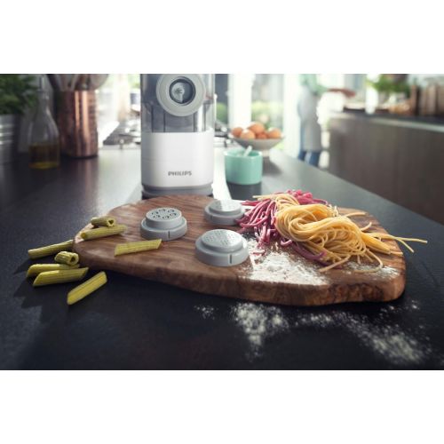 필립스 Philips Compact Pasta Maker-Viva Collection-White HR237005