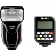 Phottix PH80375 Mitros+ Odin V1.5 Camera Flash & Transmitter Combo for Canon (Black)
