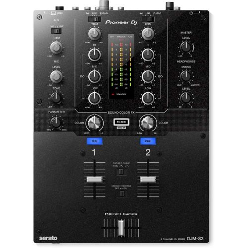 파이오니아 Pioneer DJ DJM-S3 2 Channel Mixer for Serato DJ