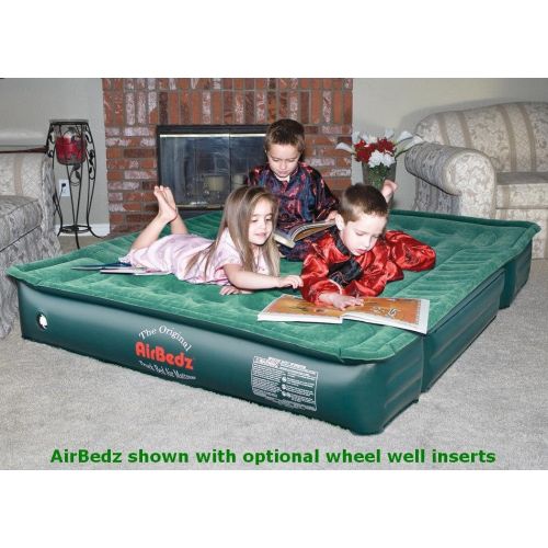  AirBedz Lite (PPI PV202C) Full Size Short and Long 6-8 Truck Bed Air Mattress with DC Corded Pump (76x63x12 Inflated)