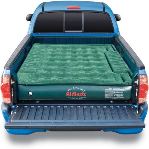  AirBedz Lite (PPI PV202C) Full Size Short and Long 6-8 Truck Bed Air Mattress with DC Corded Pump (76x63x12 Inflated)