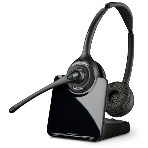  Plantronics 88285-01 Wireless Headset - DECT, Black