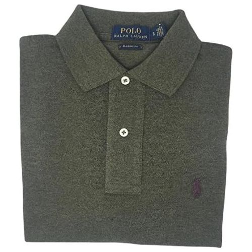 폴로랄프로렌 Visit the Polo Ralph Lauren Store Polo Ralph Lauren Mens Classic Fit Mesh Polo Shirt (Small, Green)