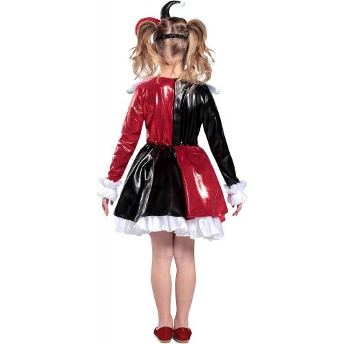  Visit the Princess Paradise Store Princess Paradise Girls Dc Harley Quinn Premium Child Dress