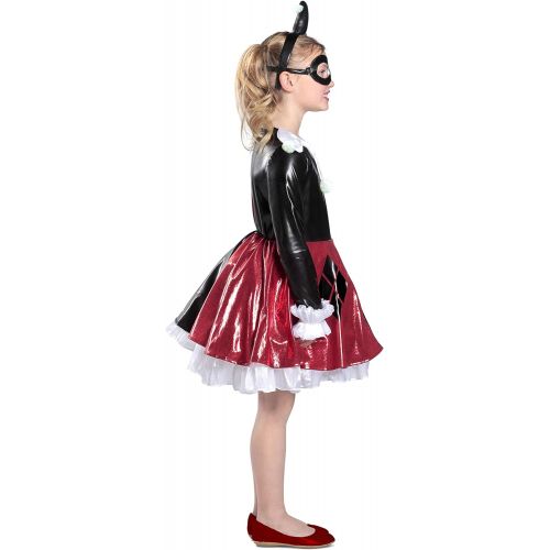  Visit the Princess Paradise Store Princess Paradise Girls Dc Harley Quinn Premium Child Dress