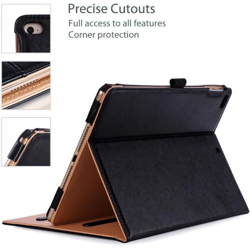  [아마존베스트]ProCase iPad 9.7 Case 2018/2017 iPad Case - Stand Folio Cover Case for Apple iPad 9.7 Inch, Also Fit iPad Air 2/ iPad Air -Black