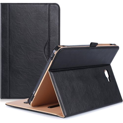  [아마존베스트]ProCase Galaxy Tab A 10.1 Case 2016 Model T580 T585 T587 - Stand Folio Case Protective Cover for Galaxy Tab A 10.1 Tablet SM-T580 T585 T587 -Black