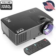 Visit the Pyle Store Pyle Full HD DLP 1080P 3000 Lumens Projector Home Theater High Performance Ceiling Mountable, System & Keystone Adjustment for TV, Laptop & Business Office Presentation-(PRJLEDLP20
