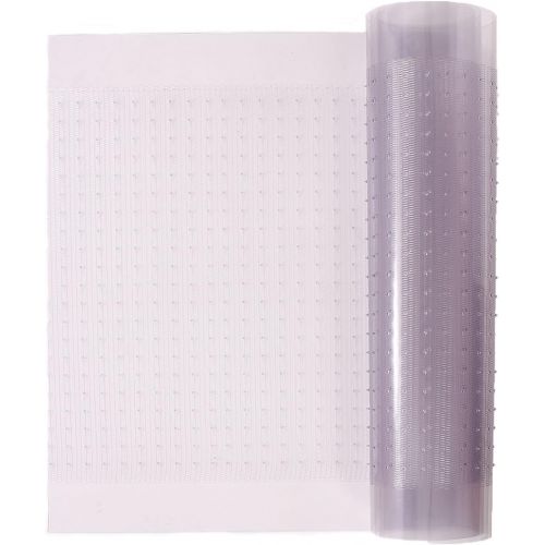  Visit the Resilia Store Resilia Premium Heavy Duty Floor Runner/Protector for Carpet Floors  Non-Skid, Clear, Plastic Vinyl, Clear Prism, 27 Inches x 25 Feet