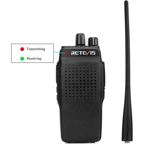  Retevis RT26 Two Way Radio 10W 3000 mAh High Power UHF 400-470MHz VOX Scan Handheld Transceiver(3 Pack) and Programming Cable