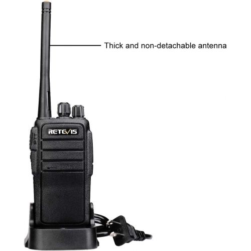  Retevis RT21 Walkie Talkies Rechargeable 16 Channels FRS License-Free 2 Way Radios( 4 Pack)