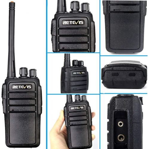  Retevis RT21 Walkie Talkies Rechargeable 16 Channels FRS License-Free 2 Way Radios( 4 Pack)