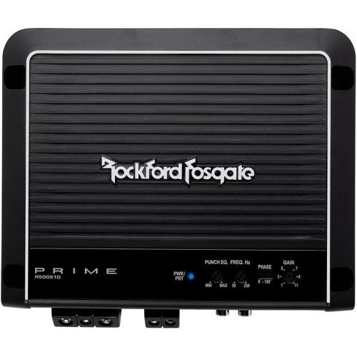  [아마존베스트]Rockford Fosgate R500X1D Prime 1-Channel Class D Amplifier