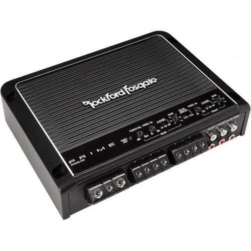 [아마존베스트]Rockford Fosgate R400-4D Prime 400 Watt Full Range Class-D 4-Channel Amplifier