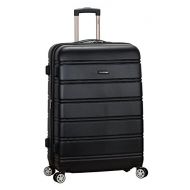 Visit the Rockland Store Rockland Melbourne Hardside Expandable Spinner Wheel Luggage, Turquoise, Carry-On 20-Inch