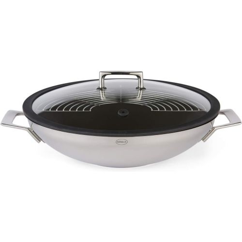  Rosle Non-Stick Stainless Steel Wok, 14.2-Inch