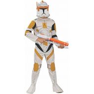 Visit the Rubies Store Rubies Star Wars Clone Wars Childs Clone Trooper Commander Cody Costume and Mask, Medium