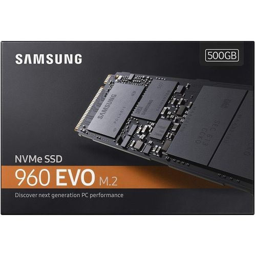 삼성 Samsung 960 EVO Series - 500GB NVMe - M.2 Internal SSD (MZ-V6E500BW)