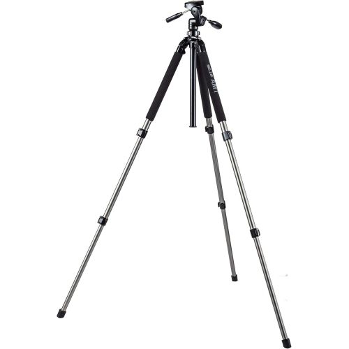  Slik SLIK Complete Tripod Pro 700DX Amt Tripod with 3-Way Pan and tilt Head Silver (615.315)