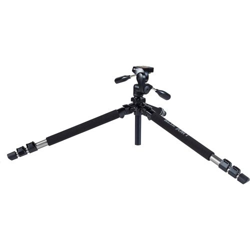  Slik SLIK Complete Tripod Pro 700DX Amt Tripod with 3-Way Pan and tilt Head Silver (615.315)