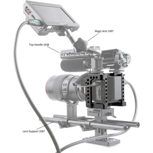  SmallRig SMALLRIG Cage for Blackmagic Micro Cinema Camera for BMMCC and for Blackmagic Micro Studio Camera for BMMSC Camera - 1773