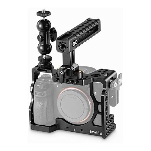  SmallRig SMALLRIG A7RIII Cage Kit Rig for Sony A7RIIIA7III Camera with Top Handle, Ball Head - 2103