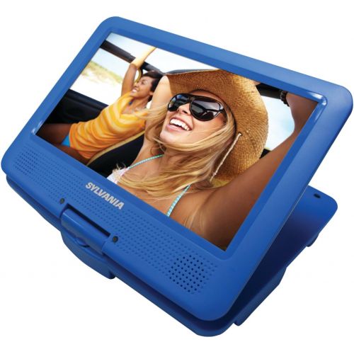  Sylvania SYLVANIA SDVD9020B-BLUE 9 Portable DVD Players with 5-Hour Battery (Blue)