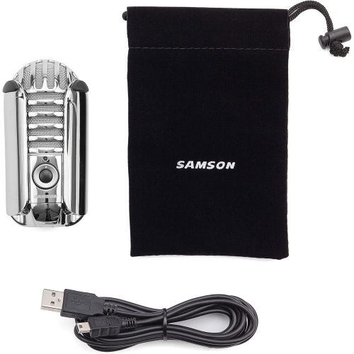  Samson Technologies Samson Meteor Mic USB Studio Microphone (Brushed Nickel)