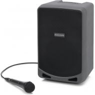 Samson Technologies Samson Expedition XP106 Rechargeable Portable PA System with Wired Handheld Microphone and Bluetooth