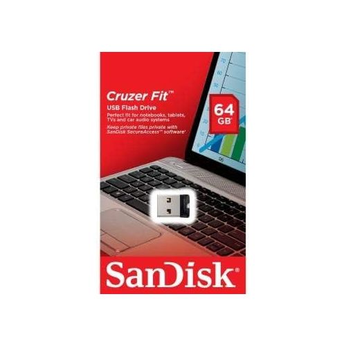 샌디스크 [아마존베스트]SanDisk 64GB Cruzer Fit USB Flash Drive - SDCZ33-064G-G35