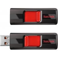 [아마존베스트]SanDisk Cruzer CZ36 16GB USB 2.0 Flash Drive, 2 Pack (2x16GB), Frustration-Free Packaging- SDCZ36-016G-AFFP2