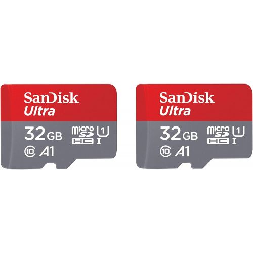 샌디스크 SanDisk 400GB Ultra microSDXC UHS-I Memory Card with Adapter - 100MBs, C10, U1, Full HD, A1, Micro SD Card - SDSQUAR-400G-GN6MA