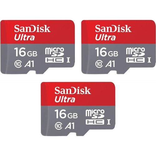 샌디스크 SanDisk 400GB Ultra microSDXC UHS-I Memory Card with Adapter - 100MBs, C10, U1, Full HD, A1, Micro SD Card - SDSQUAR-400G-GN6MA