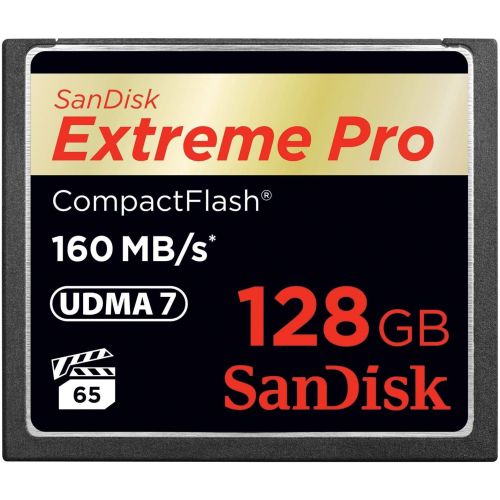 샌디스크 SanDisk Extreme PRO 128GB CompactFlash Memory Card UDMA 7 Speed Up To 160MBs- SDCFXPS-128G-X46