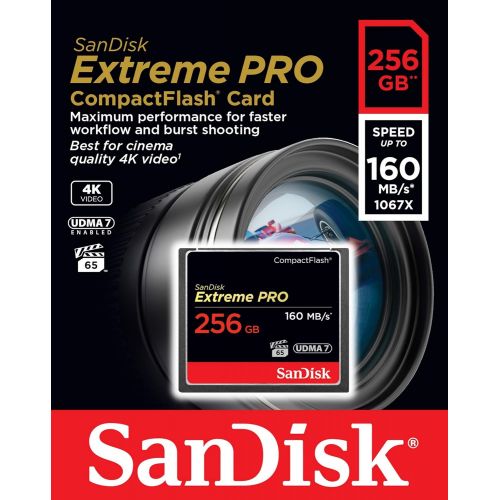 샌디스크 SanDisk Extreme PRO 128GB CompactFlash Memory Card UDMA 7 Speed Up To 160MBs- SDCFXPS-128G-X46