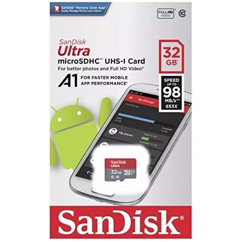 샌디스크 Samsung Galaxy S9 Memory Card SanDisk 256GB Ultra Micro SD SDXC UHS-I Class 10 works with S9+, S9 Plus (SDSQUAR-256G-GN6MA) with Everything But Stromboli (TM) Card Reader