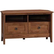 Visit the Sauder Store Sauder August Hill Corner Entertainment Stand, For TVs up to 40, Oiled Oak finish
