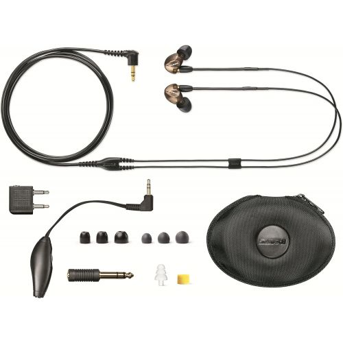  Shure SE535-CL Sound Isolating Earphones with Triple High Definition MicroDrivers