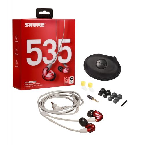  Shure SE535-CL Sound Isolating Earphones with Triple High Definition MicroDrivers