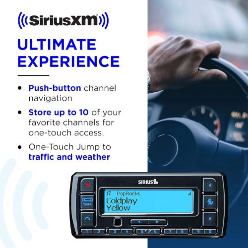  [아마존베스트]SiriusXM Stratus 7 Satellite Radio with Vehicle Kit | 3 MONTHS ALL ACCESS FREE WITH SUBSCRIPTION