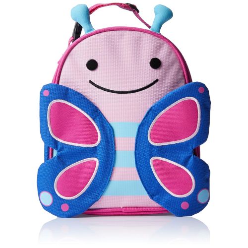 스킵 [아마존베스트]Skip Hop Zoo Kids Insulated Lunch Box, Blossom Butterfly, Pink