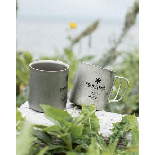  Snow Peak Titanium Double Wall 450 Mug