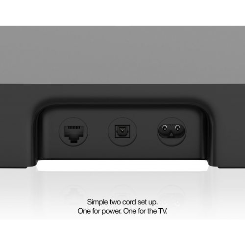 소노스 Sonos Playbase Wireless Soundbase for Home Theater and Streaming Music (Black) - PBASEUS1BLK
