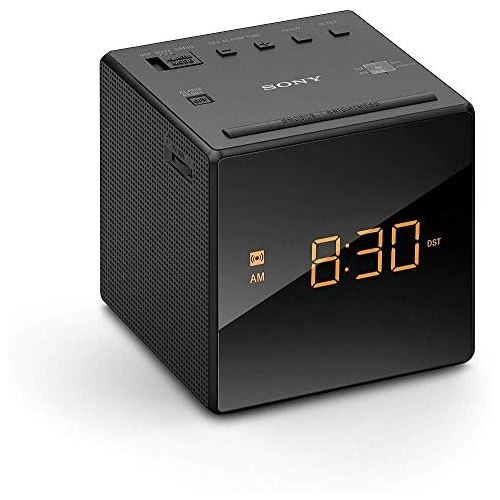 소니 Sony ICFC-1 Alarm Clock Radio LED Black: Home Audio & Theater