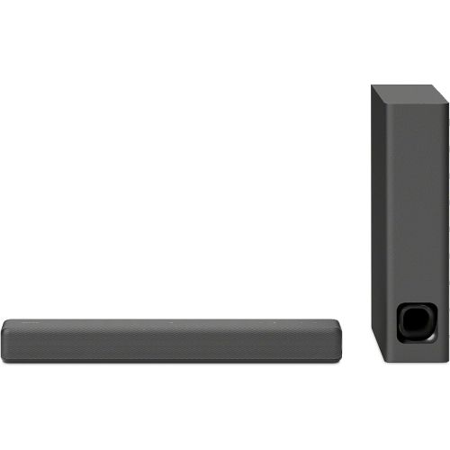 소니 Sony HT-MT300B Powerful Mini Sound bar with Wireless Subwoofer, Black