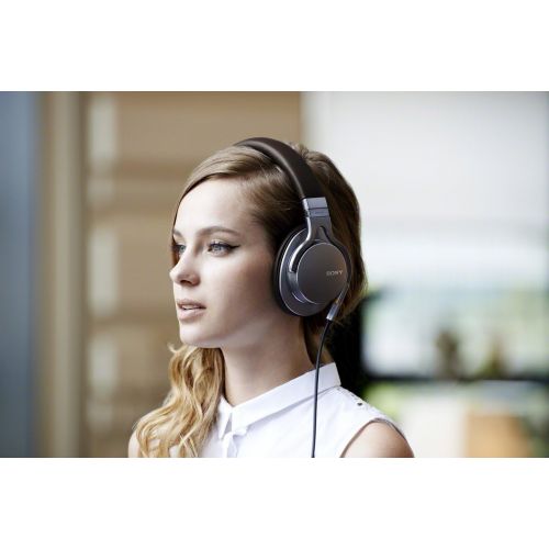 소니 Sony SONY MDR-1AB Black High-Resolution Audio Headphones