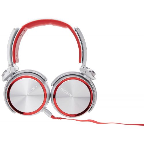 소니 Sony MDR-XB920R (MDRXB920RC) Extra BassXB Headphones - Red