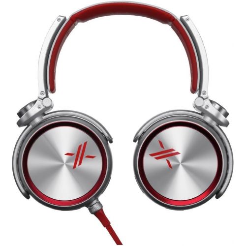 소니 Sony MDRX10RED Simon Cowell X Headphones with 50mm Diaphragms